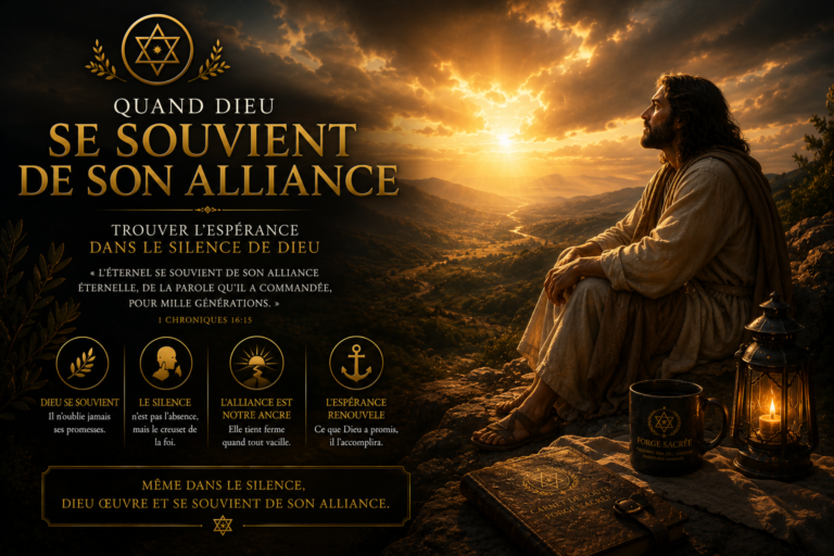 Quand Dieu se souvient de Son alliance : trouver l&rsquo;espérance dans le silence de Dieu