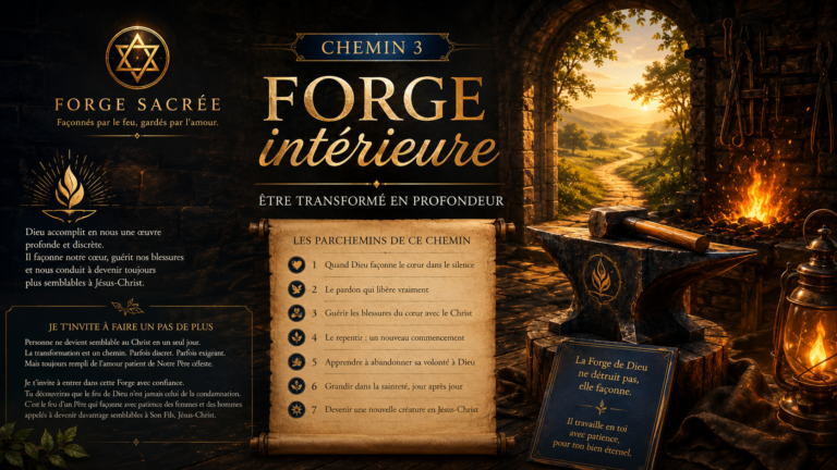 Forge intérieure — Être transformé en profondeur